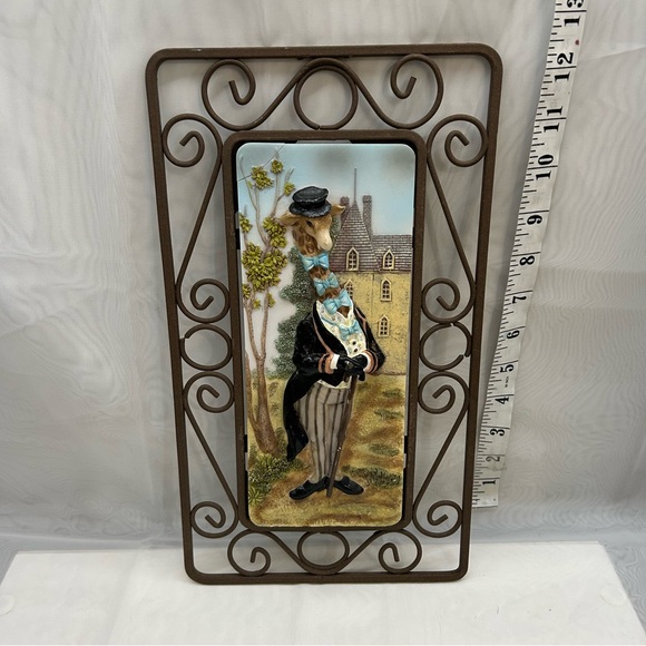Vintage Style Animal Wall Art Set Cast Iron - Picture 4 of 5